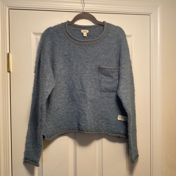 a.n.a Sweaters - Brand New A.N.A Aqua Heather Sweater…size M
